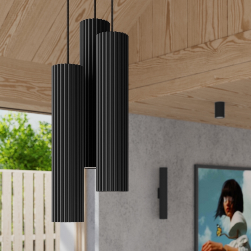 Brilagi - Applique CRESTO 2xGU10/10W/230V 20 cm nero