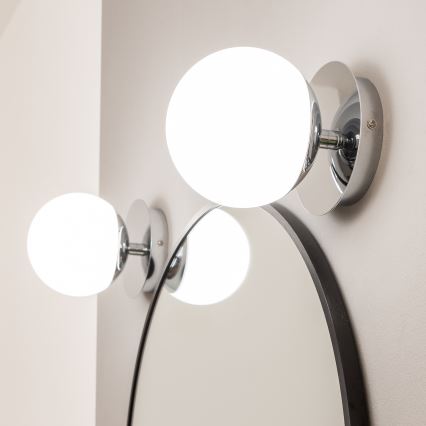 Brilagi - Applique da bagno LED BALL LED/6W/230V 3000/4000/6500K IP44 cromo lucido