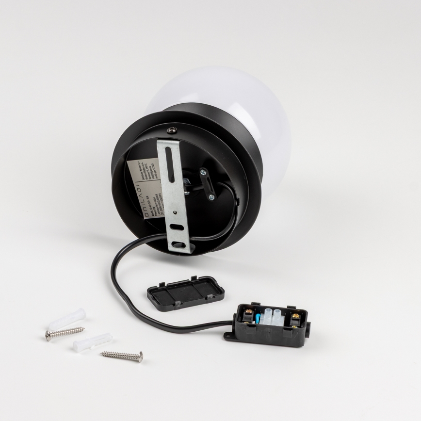 Brilagi - Applique da bagno LED BALL LED/6W/230V 3000/4000/6500K IP44 nero