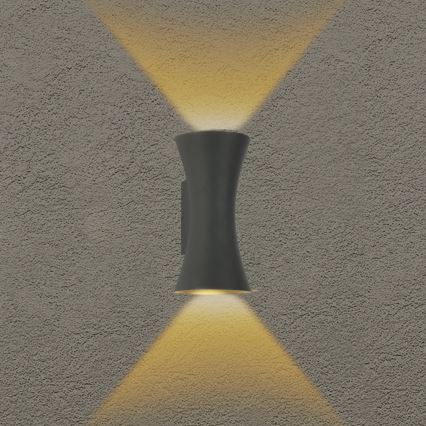 Brilagi - Applique da esterno a LED BICON LED/10W/230V antracite IP44