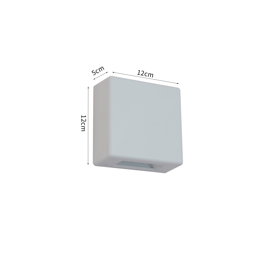 Brilagi - Applique da esterno a LED DOUBLERAY LED/6W/230V bianca IP54