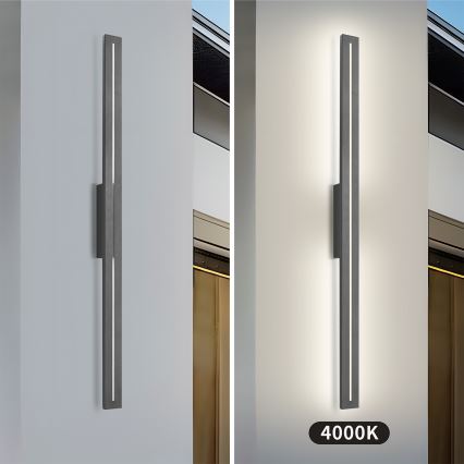 Brilagi - Applique LED da esterno LINEO LED/24W/230V 4000K IP65 100 cm antracite CRI 90
