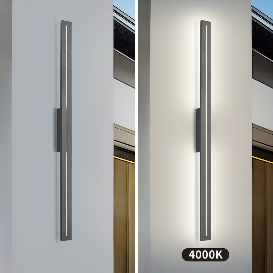 Brilagi - Applique LED da esterno LINEO LED/24W/230V 4000K IP65 100 cm antracite CRI 90
