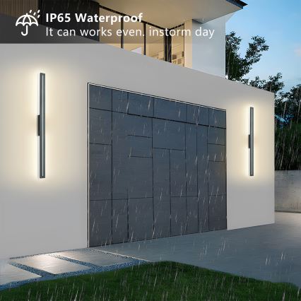 Brilagi - Applique LED da esterno LINEO LED/24W/230V 4000K IP65 100 cm antracite CRI 90