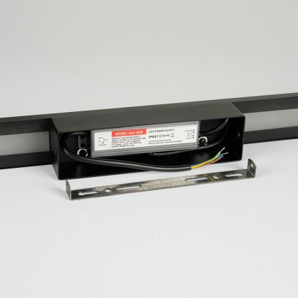 Brilagi - Applique da esterno LED LUNA LED/24W/230V 4000K IP65 100 cm nero CRI 90