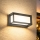 Brilagi - Applique da esterno con sensore PARKER LED/12W/230V antracite IP44