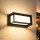 Brilagi - Applique da esterno con sensore PARKER LED/12W/230V nero IP44