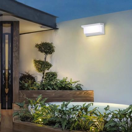 Brilagi - Applique LED dimmerabile da esterno BRICKY 1xE27/6W/230V 2700-6500K IP54 bianco