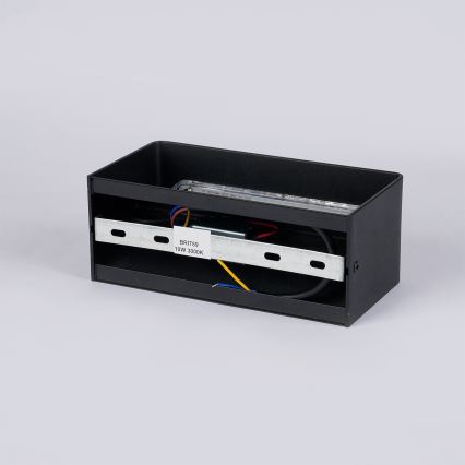 Brilagi - Applique da esterno DONNANI LED/7W/230V nero IP44
