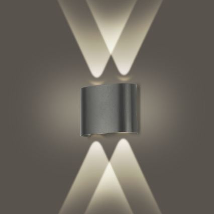 Brilagi - Applique da esterno FLAREBOX LED/4W/230V antracite IP65