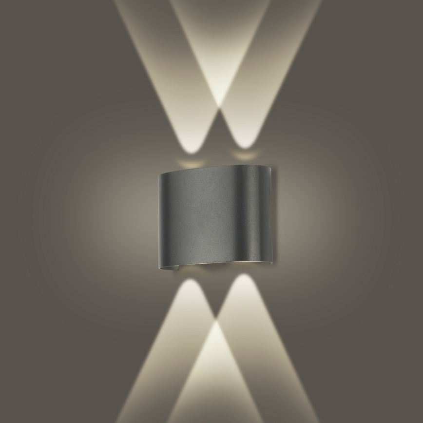 Brilagi - Applique da esterno FLAREBOX LED/4W/230V antracite IP65