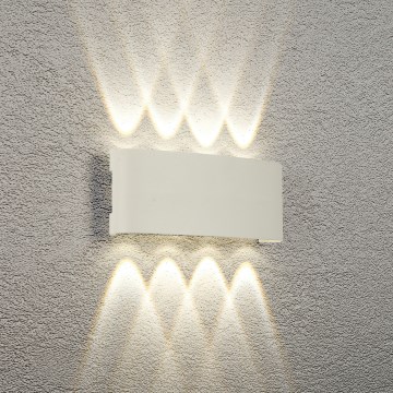 Brilagi - Applique da esterno FLAREBOX LED/8W/230V bianco IP65