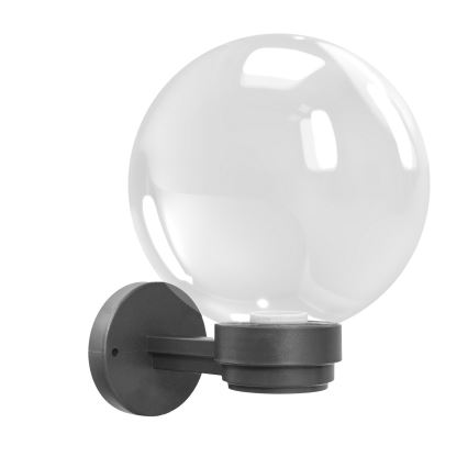 Brilagi - Applique da esterno HARBOR 1xE27/40W/230V IP33 antracite/trasparente