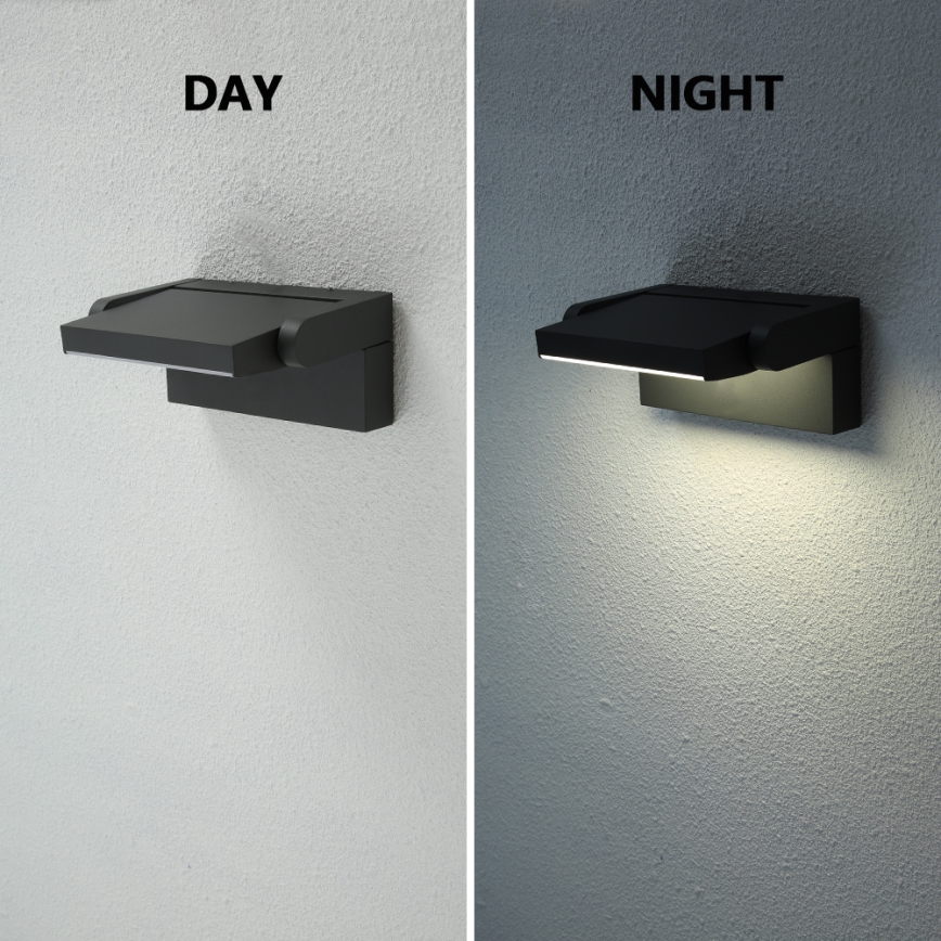BRILAGI - Applique da esterno LED ANKLE LED/12W/230V IP65 nera