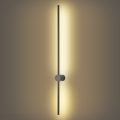 Brilagi - Applique da esterno LED AURA, 20W, 230V, 3000K, IP54, 97 cm, antracite, CRI 90
