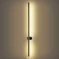 Brilagi - Applique da esterno LED AURA, 20W/230V, 3000K, IP54, 97 cm, nera