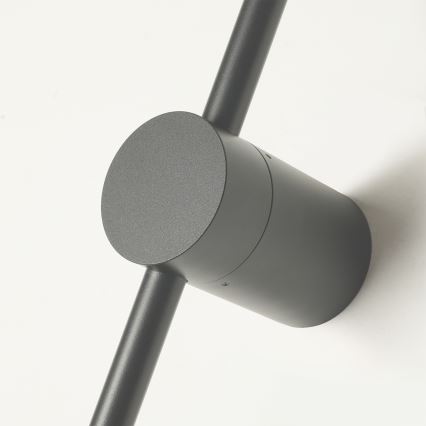 Brilagi - LED Lampada da parete per esterni AURA LED/12W/230V 4000K IP54 65 cm antracite