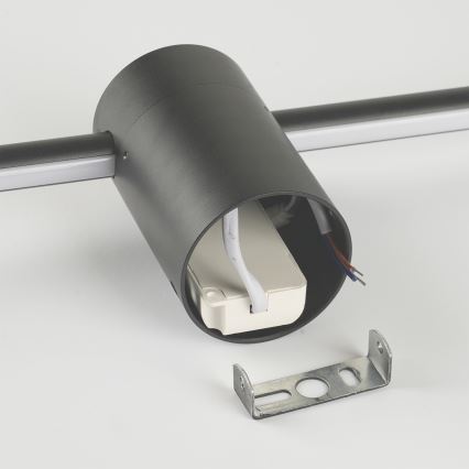 Brilagi - LED Lampada da parete per esterni AURA LED/12W/230V 4000K IP54 65 cm antracite