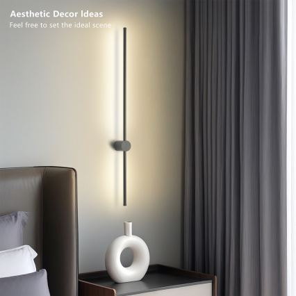Brilagi - Applique LED da esterno AURA LED/20W/230V 4000K IP54 97 cm antracite