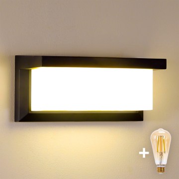 Brilagi - Applique da esterno LED dimmerabile BRICKY 1xE27/6W/230V 2700-6500K IP54 nero