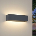 Brilagi - Applique da esterno LED DONNANI LED/12W/230V 30 cm antracite IP44