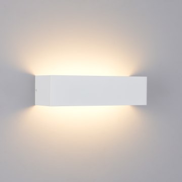 Brilagi - Applique da esterno LED DONNANI LED/12W/230V bianca IP44