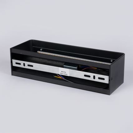 Brilagi - Applique da esterno LED DONNANI LED/12W/230V nero IP44