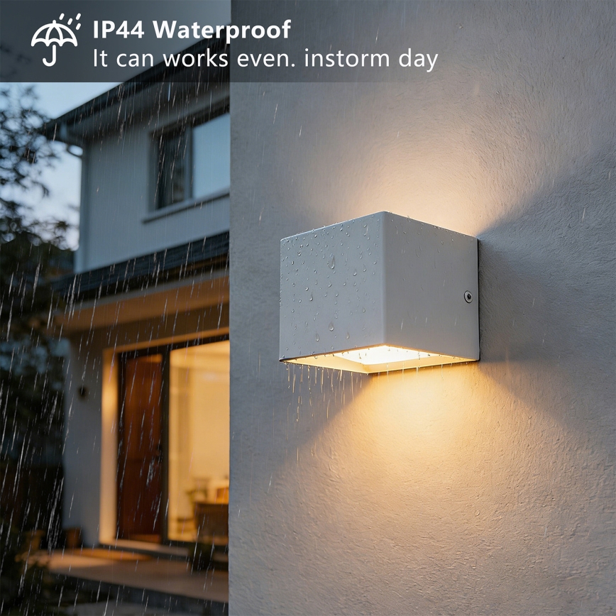 Brilagi - Applique da esterno LED DONNANI LED/5W/230V bianco IP44