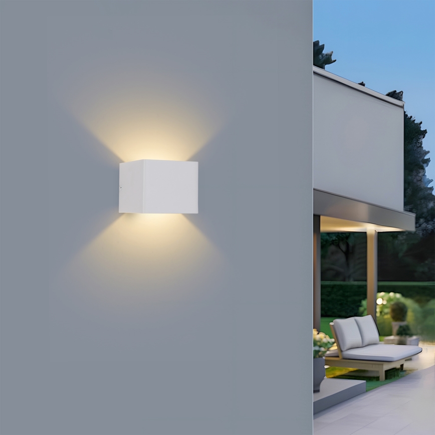 Brilagi - Applique da esterno LED DONNANI LED/5W/230V bianco IP44