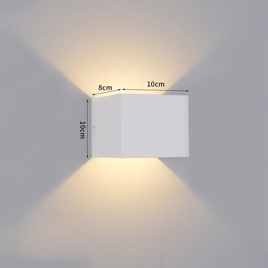 Brilagi - Applique da esterno LED DONNANI LED/5W/230V bianco IP44