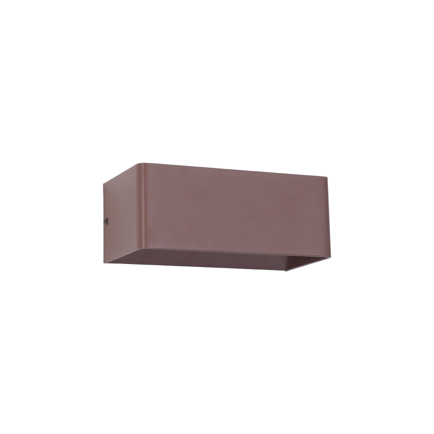Brilagi - Applique da esterno LED DONNANI LED/7W/230V 20 cm marrone IP44
