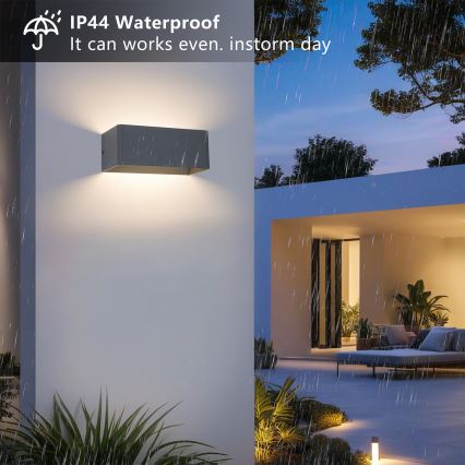 Brilagi - Applique da esterno LED DONNANI LED/7W/230V antracite IP44