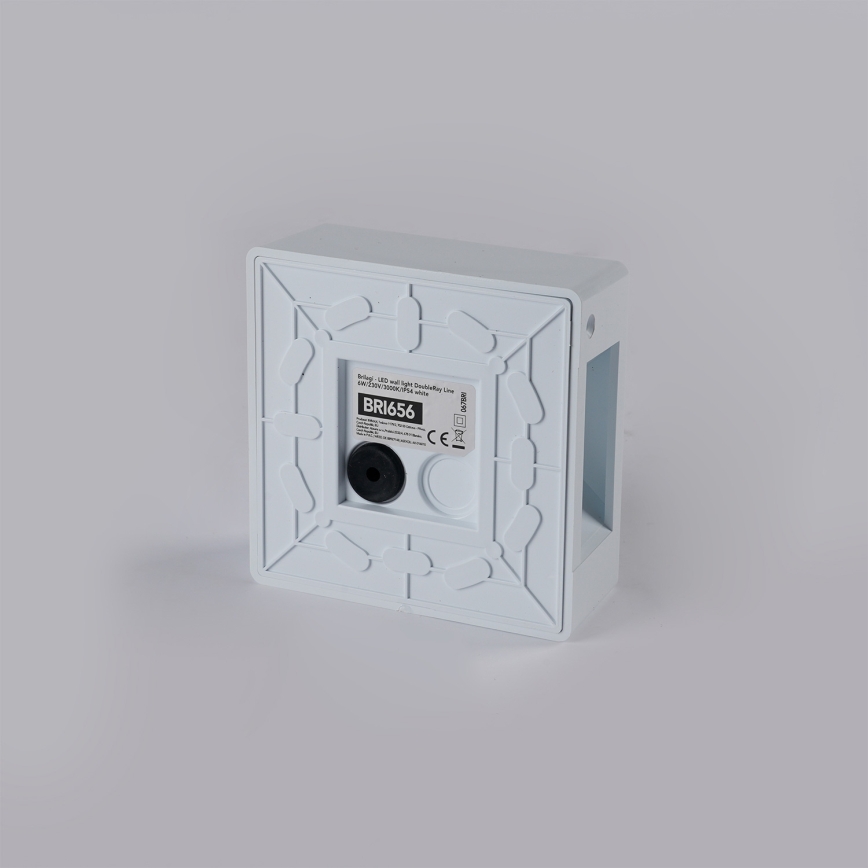 Brilagi - Applique da esterno LED DOUBLERAY LINE LED/6W/230V bianca IP54