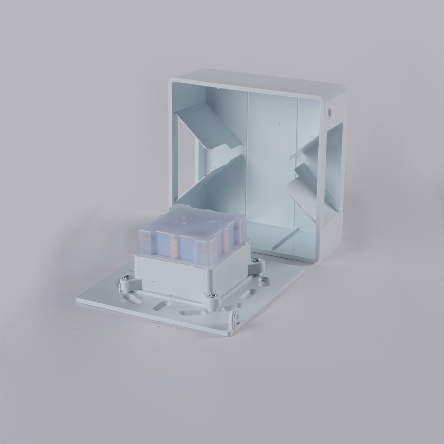 Brilagi - Applique da esterno LED DOUBLERAY LINE LED/6W/230V bianca IP54