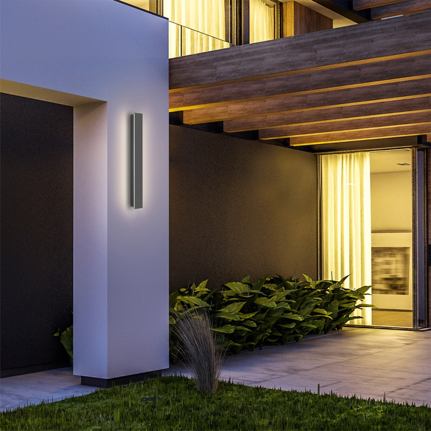 Brilagi - Applique da esterno LINEAR LED/12W/230V 4000K IP65 50 cm antracite CRI 90