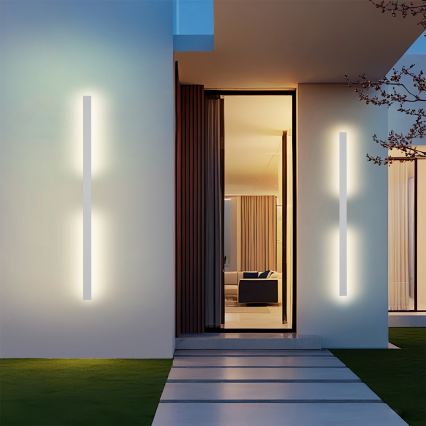 Brilagi - Applique da esterno LED LUNA LED/30W/230V 3000K IP65 150 cm bianco CRI 90