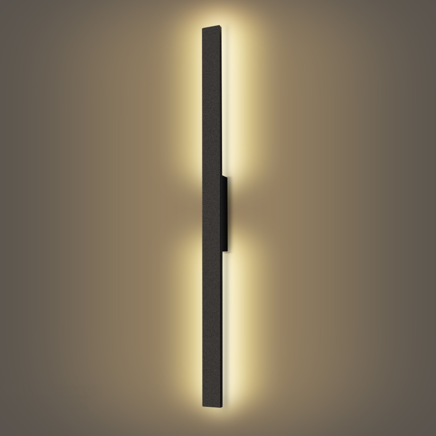 Brilagi - Applique da esterno LED LUNA LED/24W/230V 3000K IP65 100 cm nero