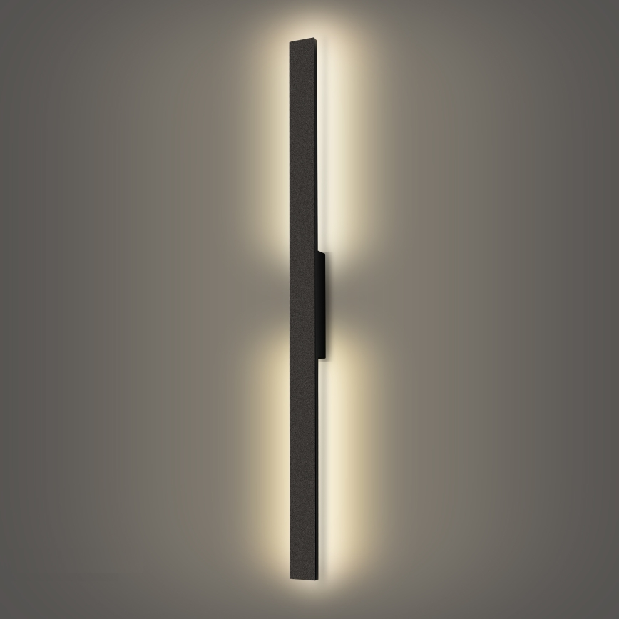 Brilagi - Applique da esterno LED LUNA LED/24W/230V 4000K IP65 100 cm nero CRI 90
