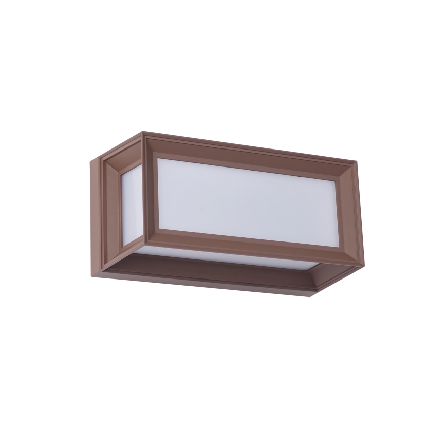 Brilagi - Applique da esterno LED PARKER LED/12W/230V marrone IP44