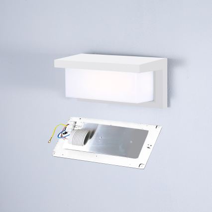 Brilagi - LED RGBW applique da esterno dimmerabile BRICKY 1xE27/9W/230V 2700-6500K IP54 bianco