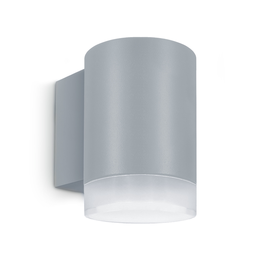 Brilagi - Applique da esterno dimmerabile LED RGBW MATERA 1x GU10/4,8W/230V 3000K IP54 grigio + telecomando