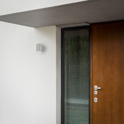 Brilagi - Applique da esterno dimmerabile LED RGBW MATERA 1x GU10/4,8W/230V 3000K IP54 grigio + telecomando