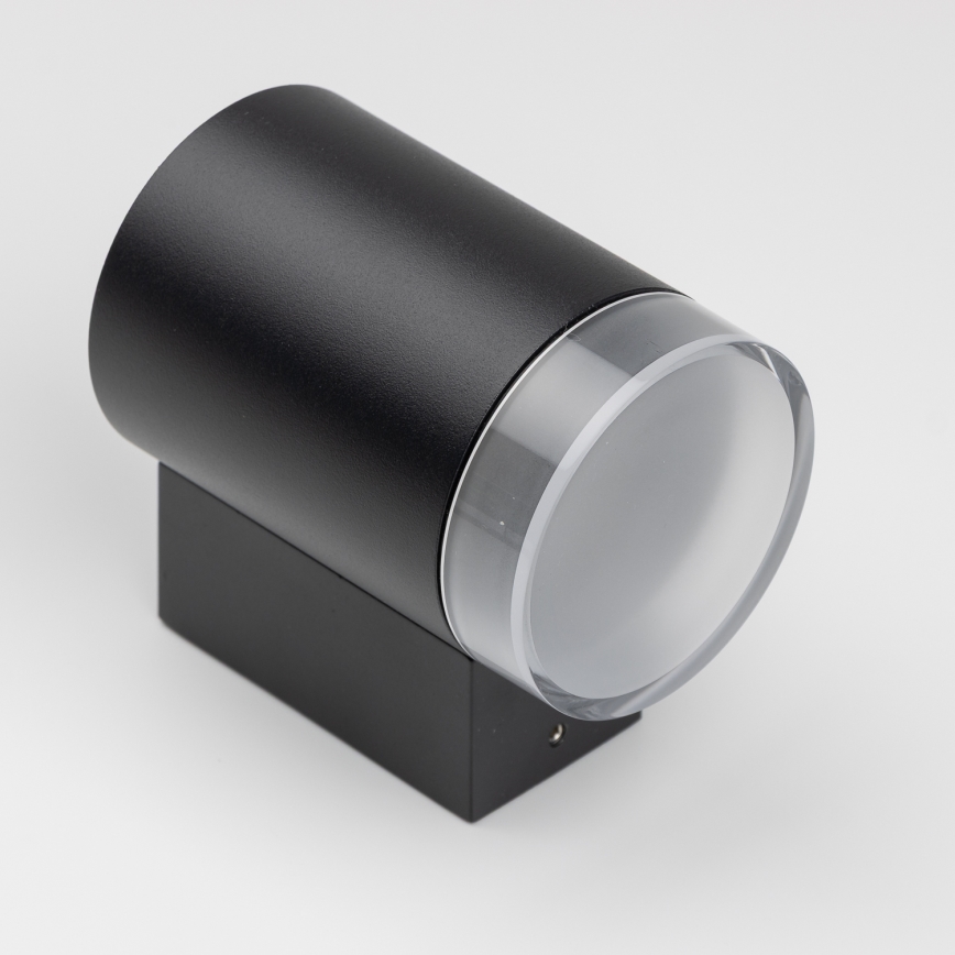 Brilagi - Applique da esterno LED RGBW dimmerabile MATERA 1xGU10/4,8W/230V 3000K IP54 nero + telecomando