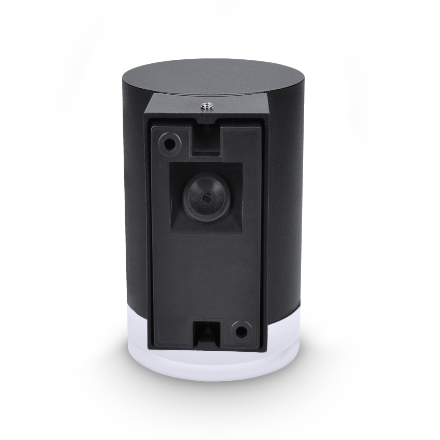 Brilagi - Applique da esterno LED RGBW dimmerabile MATERA 1xGU10/4,8W/230V 3000K IP54 nero + telecomando