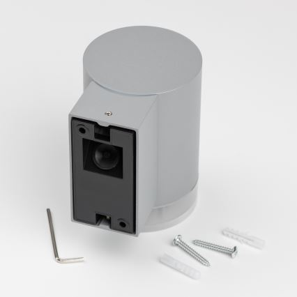 Brilagi - Applique da esterno dimmerabile LED RGBW MATERA 1x GU10/6W/230V 3000K IP54 grigio + telecomando