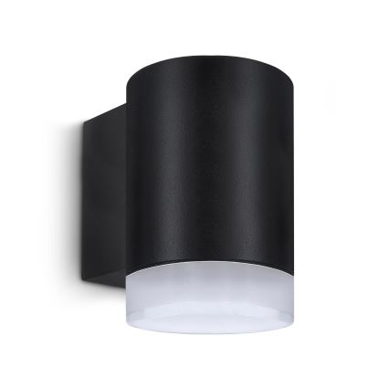 Brilagi - Applique da esterno LED RGBW dimmerabile MATERA 1xGU10/6W/230V 3000K IP54 nero + telecomando