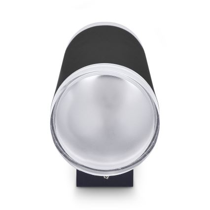 Brilagi - Applique da esterno LED RGBW dimmerabile MATERA 2xGU10/4,8W/230V 3000K IP54 nero + telecomando