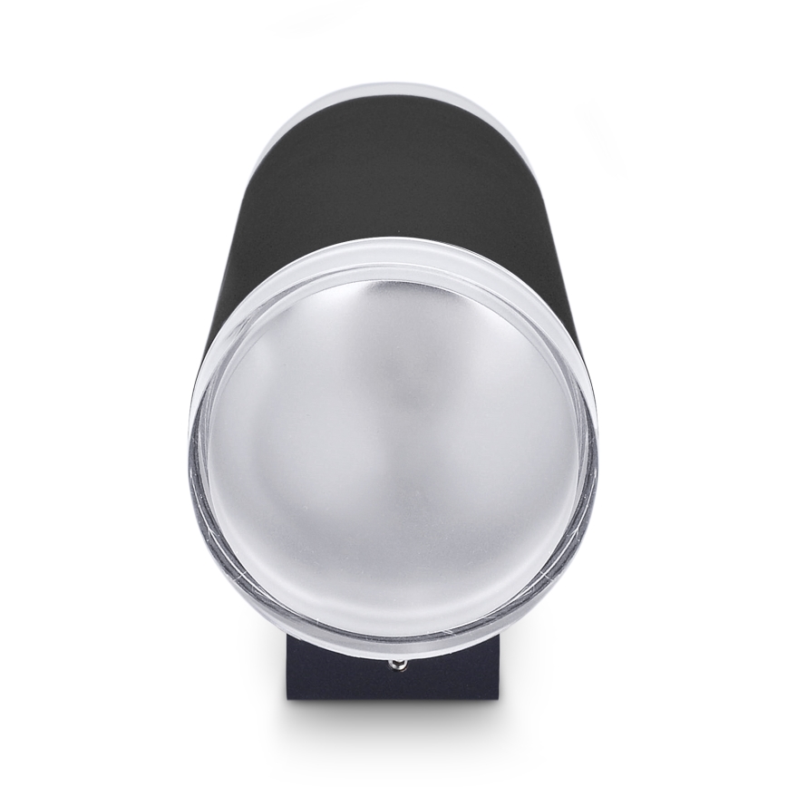 Brilagi - Applique da esterno LED RGBW dimmerabile MATERA 2xGU10/4,8W/230V 3000K IP54 nero + telecomando