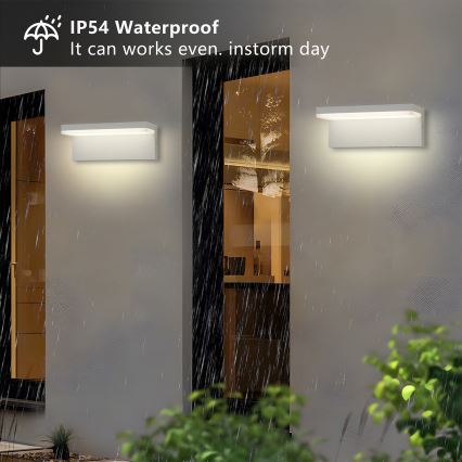 Brilagi - Applique da esterno LED TESSI LED/10W/230V bianco IP54