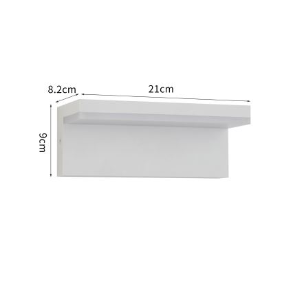 Brilagi - Applique da esterno LED TESSI LED/10W/230V bianco IP54